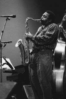 David Murray, North Sea Jazz Festival, Netherlands, 1993. Creator: Brian Foskett