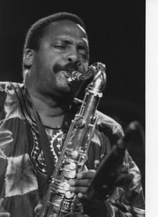 David Murray, North Sea Jazz Festival, Netherlands, 1993. Creator: Brian Foskett