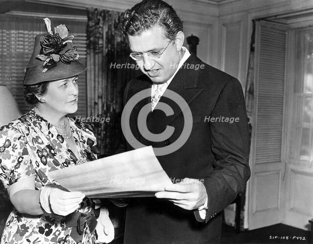 David O Selznick (1902-65), American producer and director. Artist: Unknown