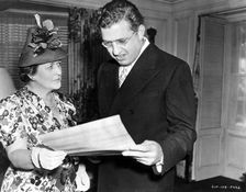 David O Selznick (1902-65), American producer and director. Creator: Unknown