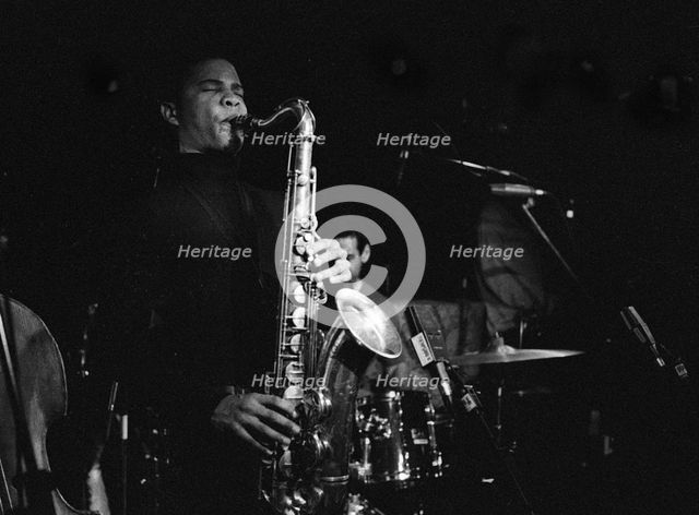 David Sanchez, Pizza Express, Dean St, London, Nov 2001. Creator: Brian O'Connor.