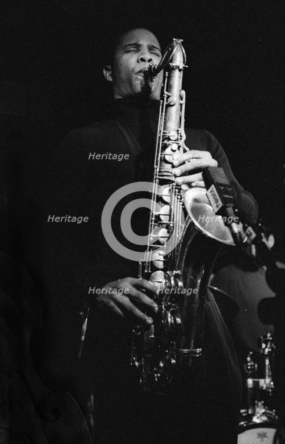 David Sanchez, Pizza Express, Dean St, London, Nov 2001. Creator: Brian O'Connor.