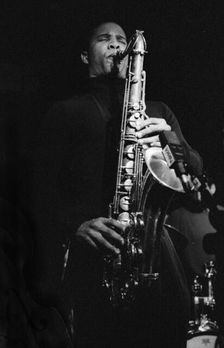 David Sanchez, Pizza Express, Dean St, London, Nov 2001. Creator: Brian O'Connor