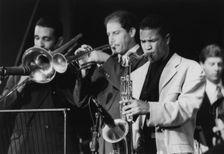 David Sanchez, Slide Hampton's Jazz Masters, North Sea Jazz Festival, 1993. Creator: Brian Foskett