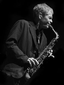David Sanborne, 2014. Artist: Alan John Ainsworth