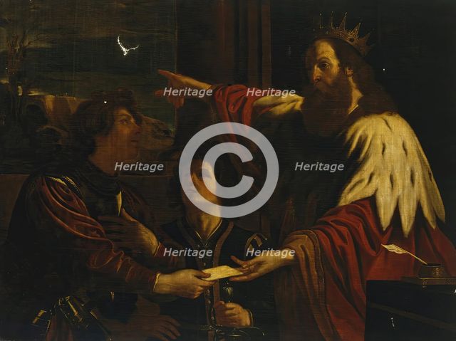 David sends Uriah to Yoav, (copy), 1650. Creator: Unknown.