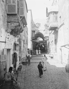 David St., Jerusalem, between c1915 and c1920. Creator: Bain News Service