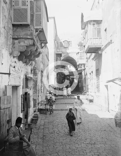 David St., Jerusalem, between c1915 and c1920. Creator: Bain News Service.