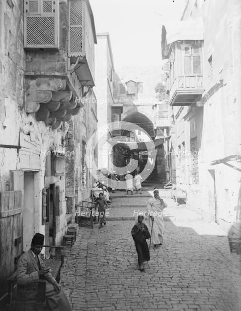 David St., Jerusalem, between c1915 and c1920. Creator: Bain News Service.