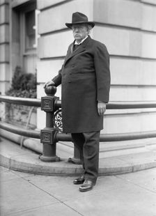 David Starr Jordan, President, Leland Stanford University, 1917. Creator: Harris & Ewing