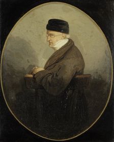 David Pierre Giottino Humbert de Superville (1770-1849), Painter and Writer, c.1840-c.1849. Creator: Jacobus Ludovicus Cornet
