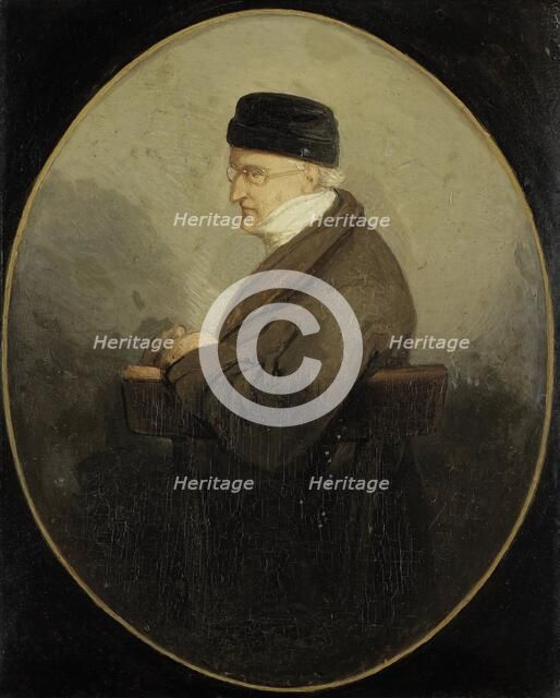 David Pierre Giottino Humbert de Superville (1770-1849), Painter and Writer, c.1840-c.1849. Creator: Jacobus Ludovicus Cornet.