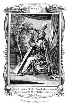 David Praising the Lord c1808