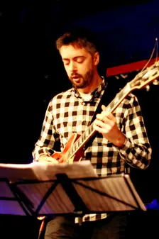 David Preston, Emma Rawicz Quintet, Verdict Jazz Club, Brighton, East Sussex, 2022. Creator: Brian O'Connor