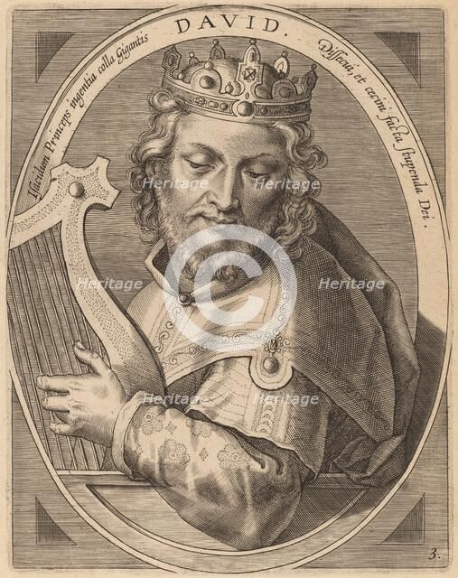David, published 1613. Creator: Theodoor Galle.