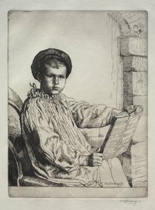 David R. Strang, 1895. Creator: William Strang (British, 1859-1921)