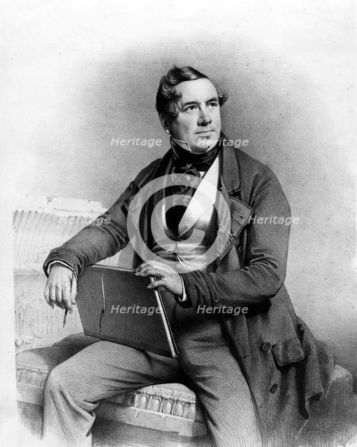 David Roberts (1796-1864), British artist, self-portrait. Creator: Unknown.
