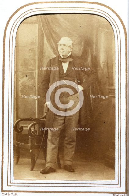 David Roberts R.A., c1870s. Creator: Caldesi & Co.