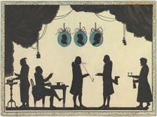 David Roentgen and Company in Saint Petersburg, ca. 1784-86. Creator: Johann Friedrich Anthing