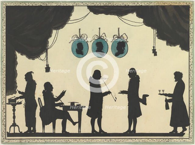 David Roentgen and Company in Saint Petersburg, ca. 1784-86. Creator: Johann Friedrich Anthing.