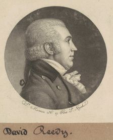 David Reedy, 1798. Creator: Charles Balthazar Julien Févret de Saint-Mémin