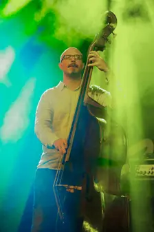 David Whitford, Love Supreme Jazz Festival, Glynde Place, East Sussex, 2015. Artist: Brian O'Connor