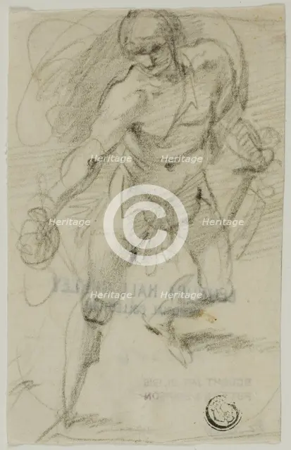 David with the Head of Goliath, 1591/93. Creator: Giuseppe Cesari.
