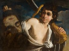 David with the Head of Goliath, 1630-1660. Creator: Giuseppe Caletti