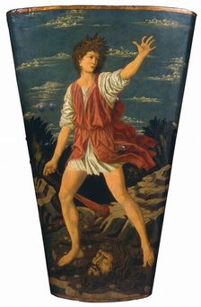 David with the Head of Goliath, c. 1450/1455. Creator: Andrea del Castagno