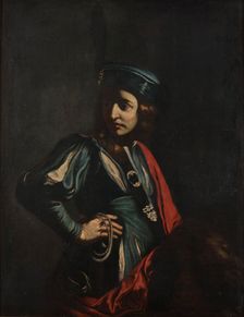 David with Goliath's Head, 17th century. Creator: Unknown