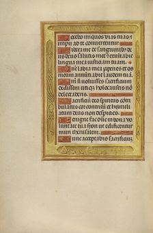 David with Saul's Lance and Drinking Cup; Spinola Hours, about 1510-1520. Creator: Unknown