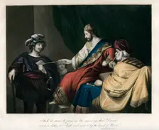 ...David wrote a letter to Joab, and sent it by the hand of Uriah c1850