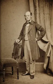 David Thomas Ansted, c1850s. Creator: Maull & Polyblank