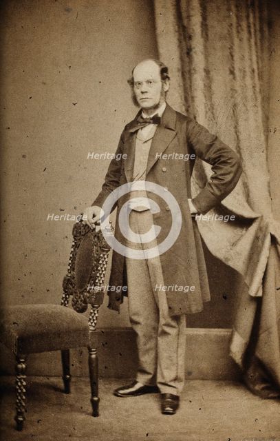 David Thomas Ansted, c1850s. Creator: Maull & Polyblank.