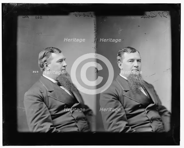 David Timothy Corbin of South Carolina, 1865-1880. Creator: Unknown.