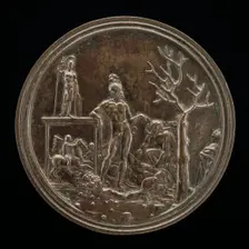 David Triumphant over Goliath, 1507 or before. Creator: Moderno