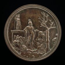 David Triumphant over Goliath, 1507 or before. Creator: Moderno