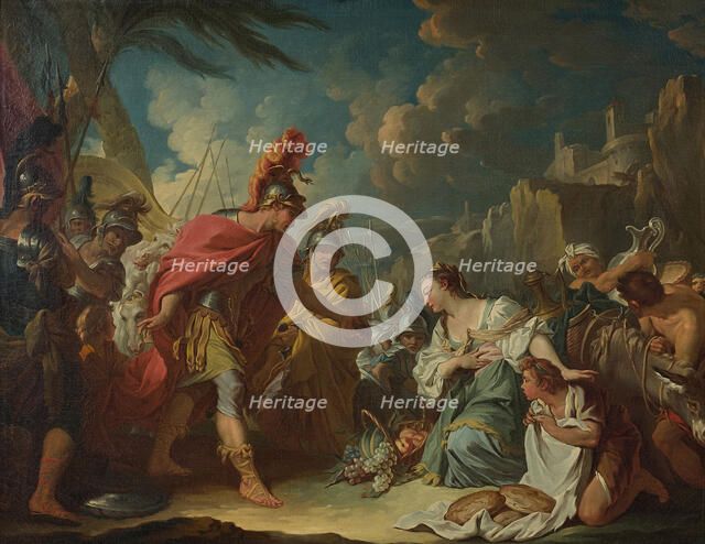 David und Abigail, First half of the 18th cent..