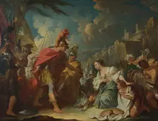 David und Abigail, First half of the 18th cent.