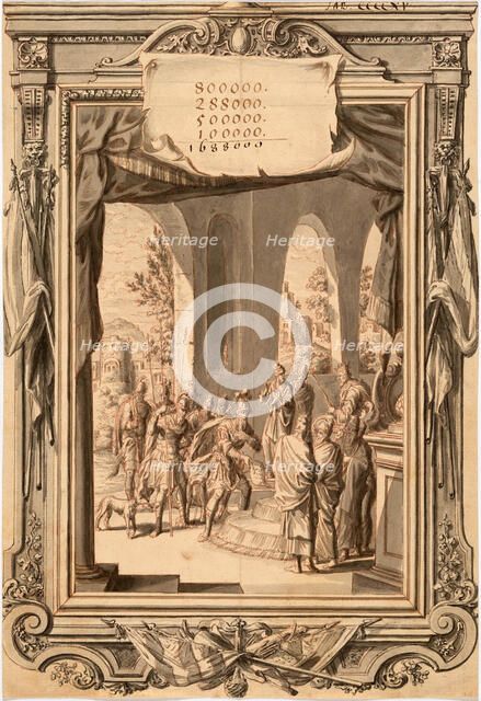 David's Census. Creator: Füssli, Johann Melchior (1677-1736).