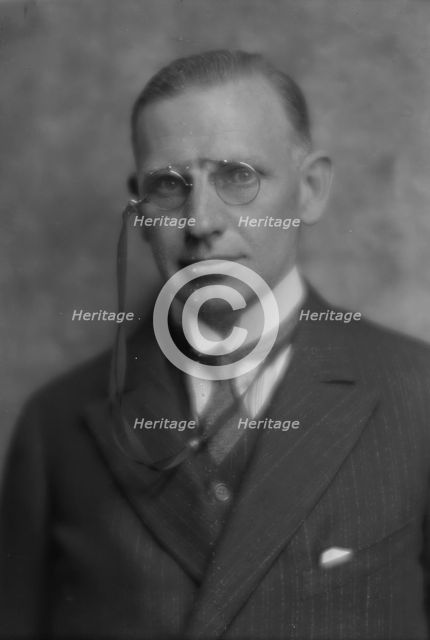 Davis, Hartley, Mr., portrait photograph, 1914 May 22. Creator: Arnold Genthe.