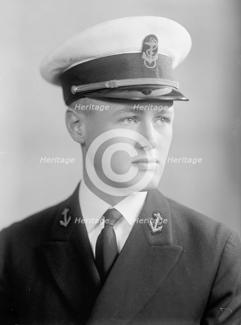 Davis, Lewis O., Midshipman - Portrait, 1933. Creator: Harris & Ewing.