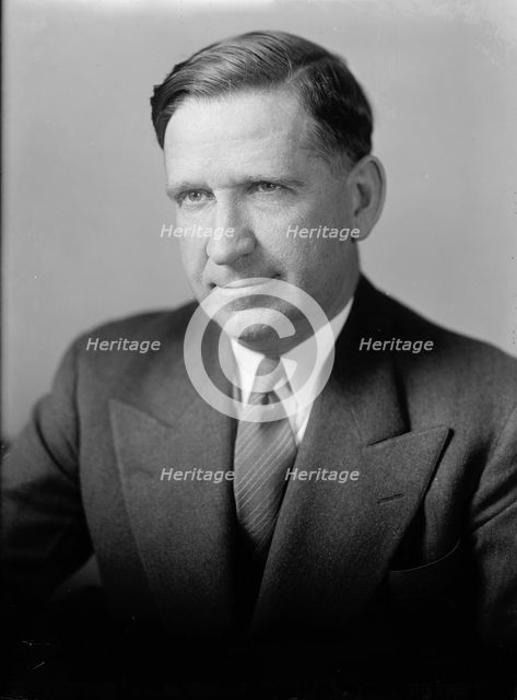 Davis, Roy T. Honorable - Portrait, 1939. Creator: Harris & Ewing.