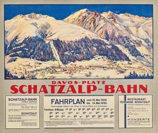 Davos-Platz - Schatzalpbahn, 1929. Creator: Arlen; Philipp (1876-1944)