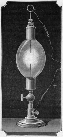 Davy's electric egg, 1883. Creator: Unknown