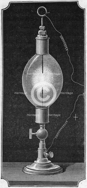 Davy's electric egg, 1883. Artist: Unknown