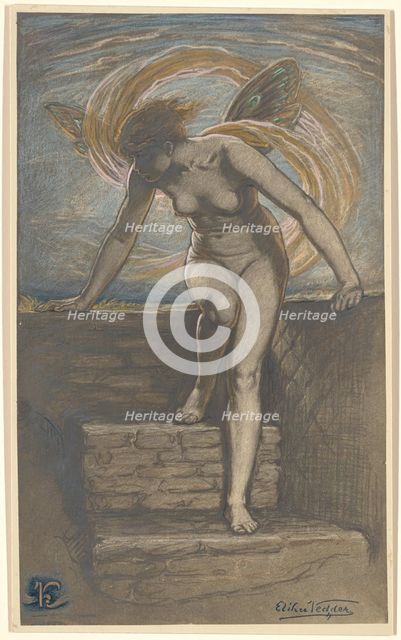 Dawn, 1898. Creator: Elihu Vedder.
