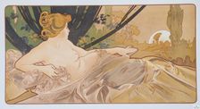 Dawn , 1899. Creator: Mucha, Alfons Marie (1860-1939)