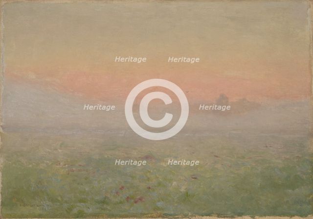 Dawn, 1892. Creator: Jozef Chelmonski.