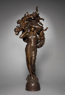 Dawn, c. 1883. Creator: Gustave-Joseph Chéret (French, 1838-1894)